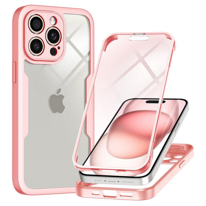 Hülle für Apple iPhone 15 Pro Max, Techsuit, ColorVerse 360, Rosa
