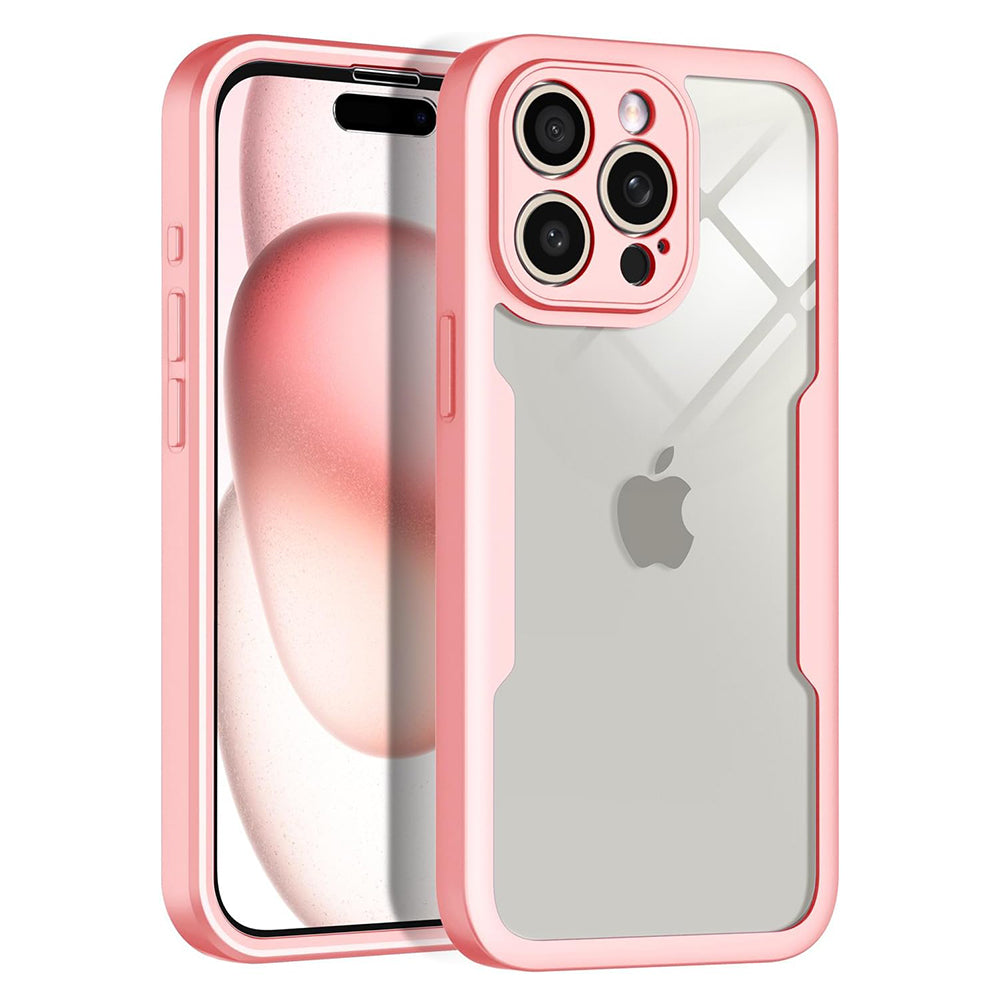 Hülle für Apple iPhone 15 Pro Max, Techsuit, ColorVerse 360, Rosa