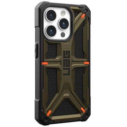 Hülle für Apple iPhone 15 Pro Max, Urban Armor Gear, Monarch Kevlar, Grün