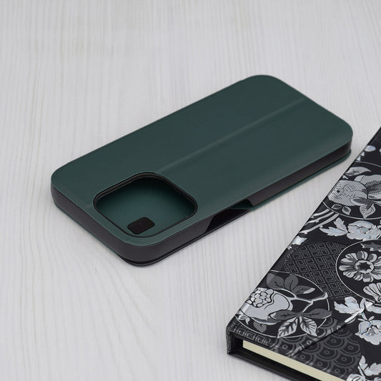 Hülle für Apple iPhone 15 Pro, Techsuit, eFold, Grün
