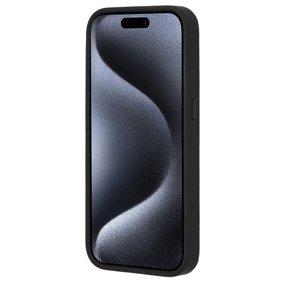 Hülle für Apple iPhone 15 Pro, Techsuit, Glinth, Schwarz