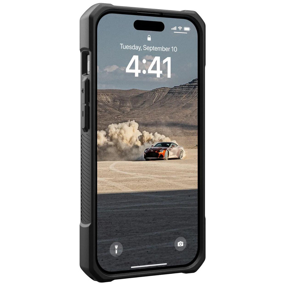 Case for Apple iPhone 15 Pro, Urban Armor Gear, Monarch Kevlar, Black