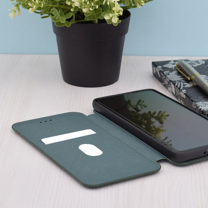 Hülle für Apple iPhone 15, Techsuit, Safe Wallet Plus, Grün