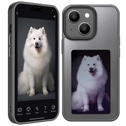 Hülle für Apple iPhone 15, Techsuit, SmartScreen NFC, Schwarz
