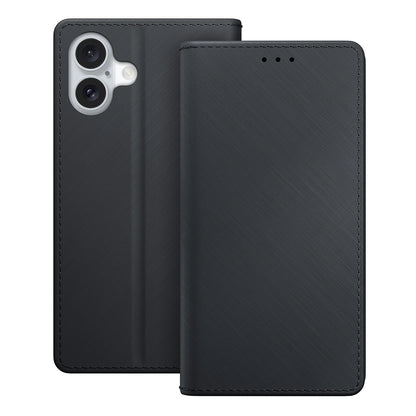 Hülle für Apple iPhone 16, 3MK, Wallet, Schwarz