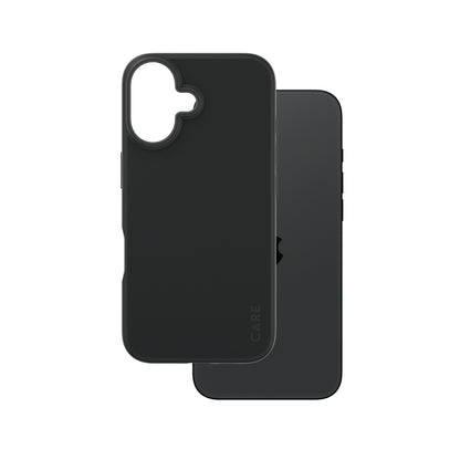 Case for Apple iPhone 16, PanzerGlass, Fashionable Care, Black