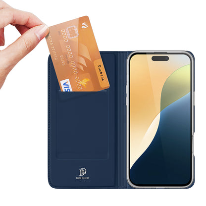 Hülle für Apple iPhone 16 Plus, DUX DUCIS, Skin Pro, Schwarz
