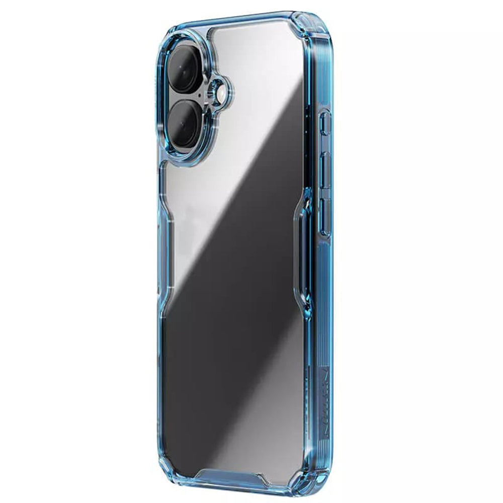 Hülle für Apple iPhone 16 Plus, Nillkin, Nature Pro, Blau