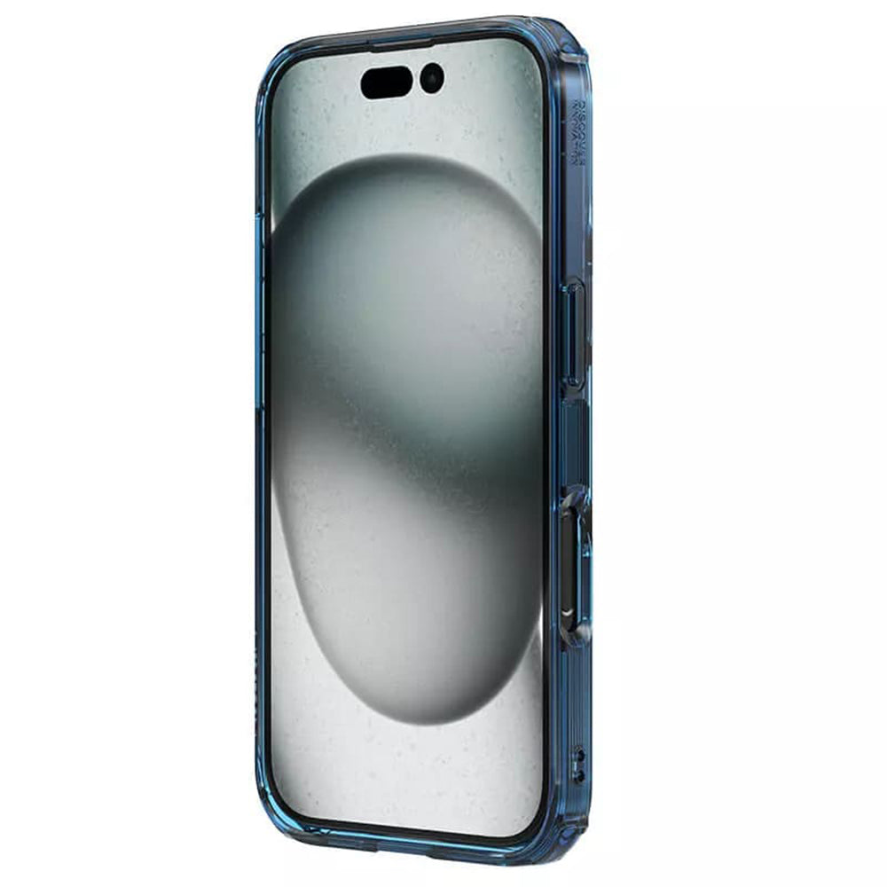 Hülle für Apple iPhone 16 Plus, Nillkin, Nature Pro, Blau