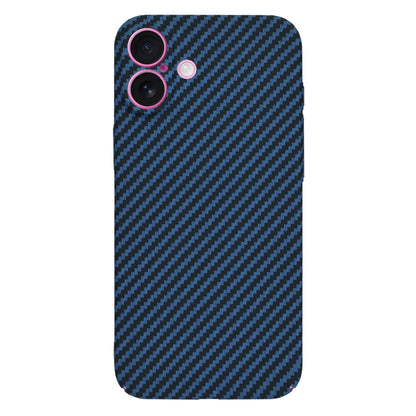 Hülle für Apple iPhone 16 Plus, Techsuit, Carbonite FiberShell, Türkis