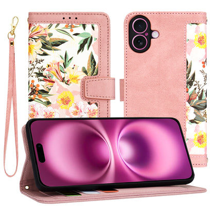 Hülle für Apple iPhone 16 Plus, Techsuit, FlipCraft, Rosa