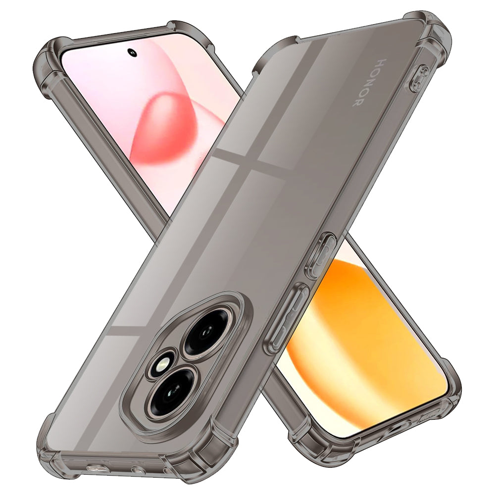 Hülle für Apple iPhone 16 Plus, Techsuit, stoßfest klar, rauchfarben