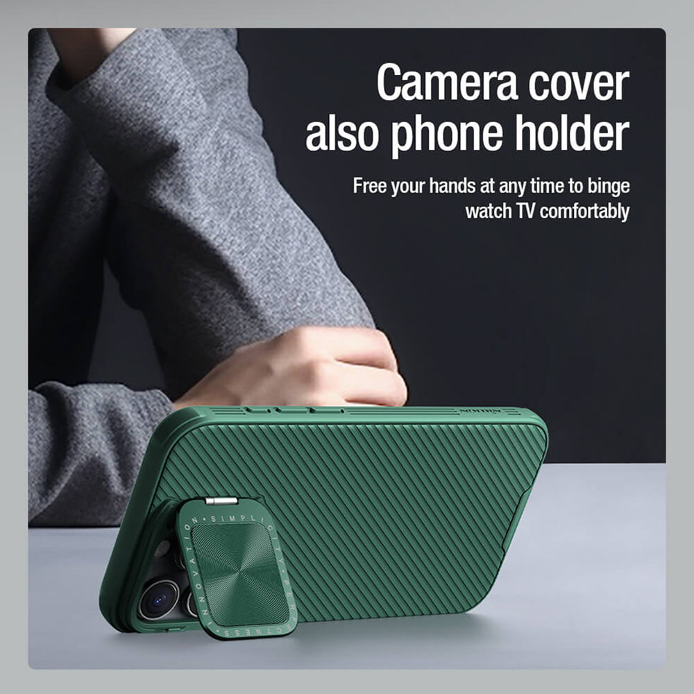 Case for Apple iPhone 16 Pro Max, Nillkin, CamShield Prop, Green