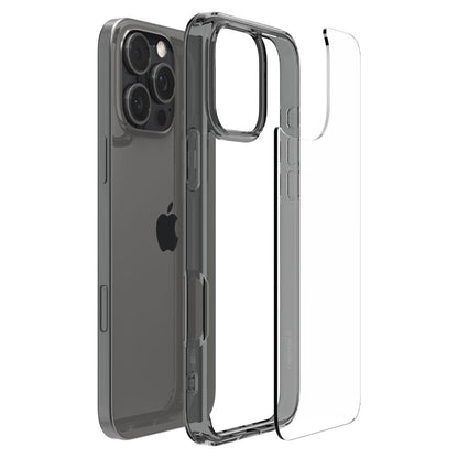 Hülle für Apple iPhone 16 Pro Max, Spigen, Ultra Hybrid, Rauchgrau ACS07994