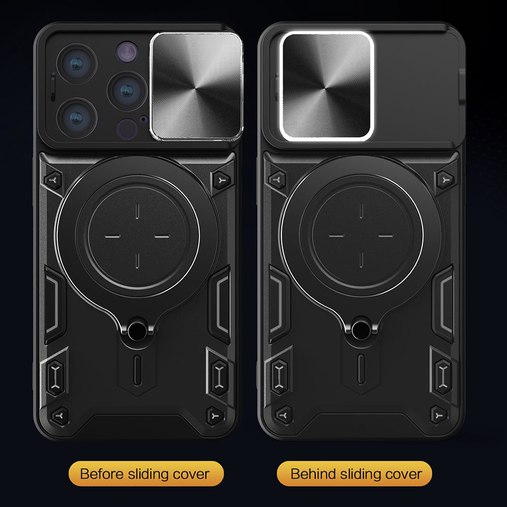 Hülle für Apple iPhone 16 Pro Max, Techsuit, CamGuard Pro, Blau
