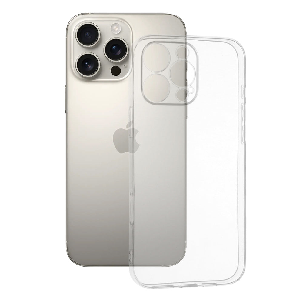 Hülle für Apple iPhone 16 Pro Max, Techsuit, Klar, Transparent