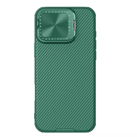 Hülle für Apple iPhone 16 Pro, Nillkin, CamShield Prop, Grün