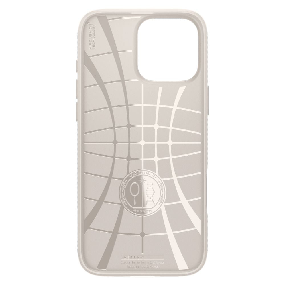 Hülle für Apple iPhone 16 Pro, Spigen, Liquid Air, Beige ACS08120