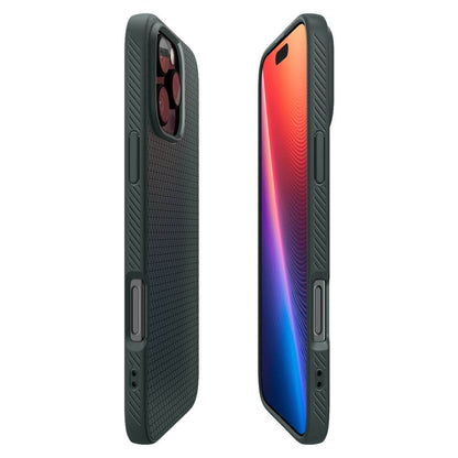 Case for Apple iPhone 16 Pro, Spigen, Liquid Air, Green ACS08119