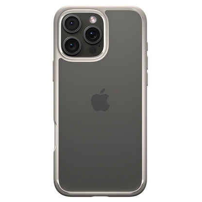 Hülle für Apple iPhone 16 Pro, Spigen, Ultra Hybrid, Beige ACS08127