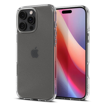 Hülle für Apple iPhone 16 Pro, Spigen, Ultra Hybrid, Satiniert Transparent ACS08122