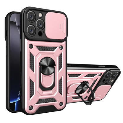 Hülle für Apple iPhone 16 Pro, Techsuit, CamShield, Rosa