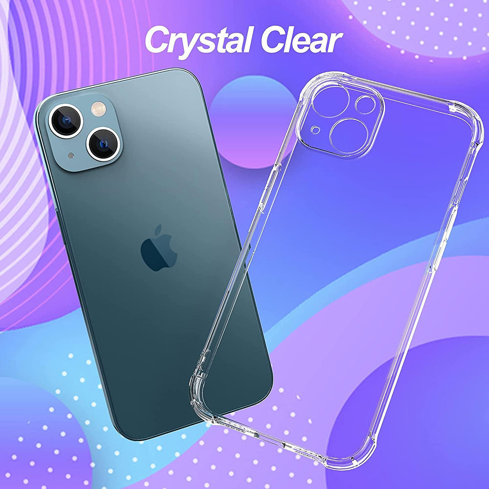 Hülle für Apple iPhone 16 Pro, Techsuit, stoßfest klar, transparent
