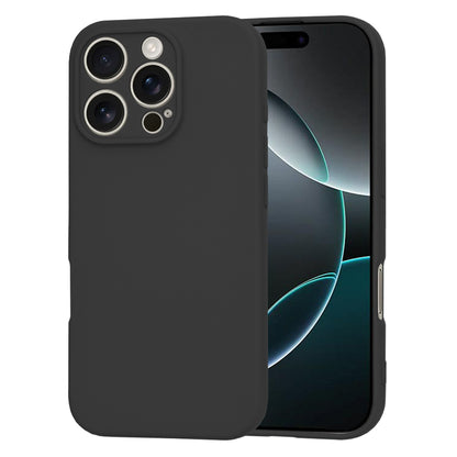 Hülle für Apple iPhone 16 Pro, Techsuit, SoftFlex, Schwarz