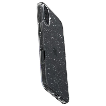 Hülle für Apple iPhone 16, Spigen, Liquid Crystal Glitter, Transparent ACS08192