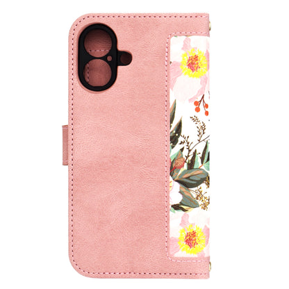 Hülle für Apple iPhone 16, Techsuit, FlipCraft, Rosa