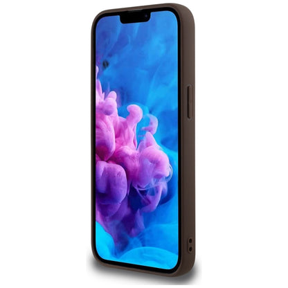 Hülle für Apple iPhone 16e, Guess, 4G Big Logo, Schwarz