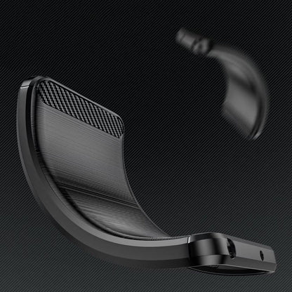 Hülle für Apple iPhone 17e / 16e, Techsuit, Carbon, Schwarz