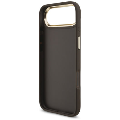 Hülle für Apple iPhone 17 Air, Guess, Big 4G Logo Classic, Goldenes Braun
