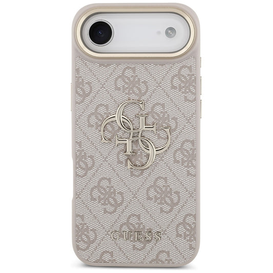 Hülle für Apple iPhone 17 Air, Guess, Big 4G Logo Classic, Roségold