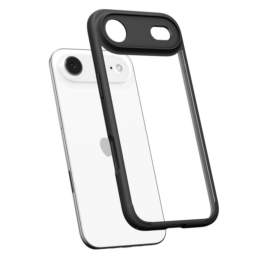 Hülle für Apple iPhone 17 Air, Spigen, Ultra Hybrid, Mattschwarz