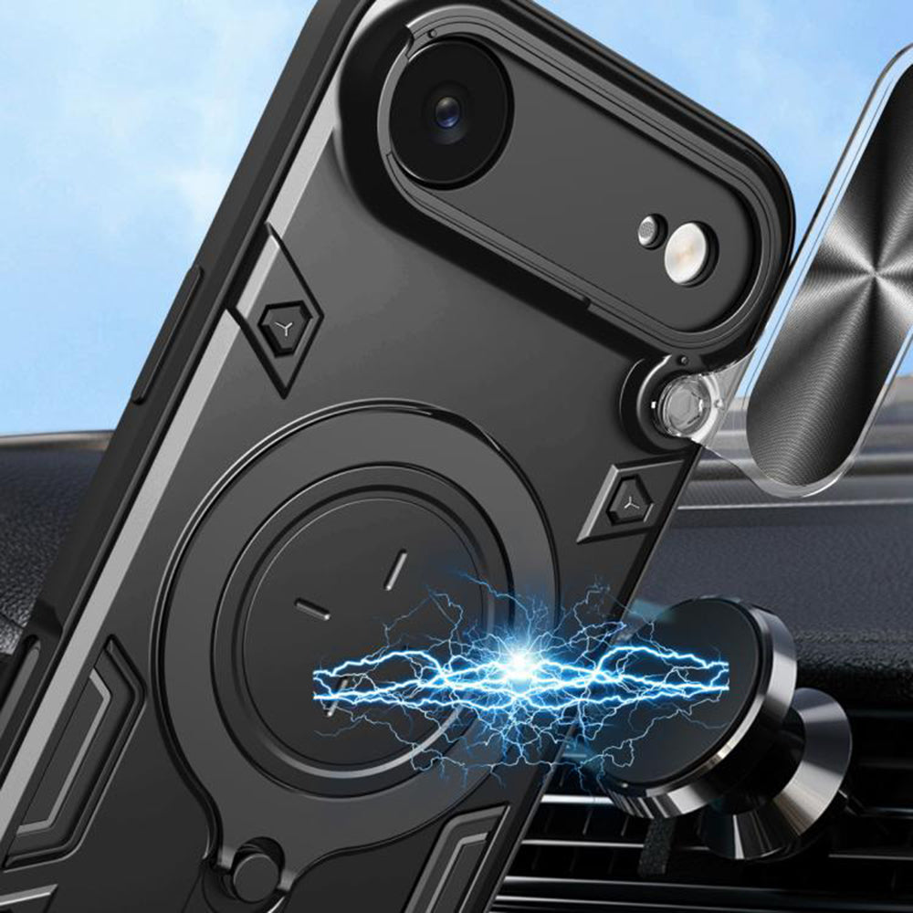 Case for Apple iPhone 17 Air, Techsuit, CamGuard Pro, Black