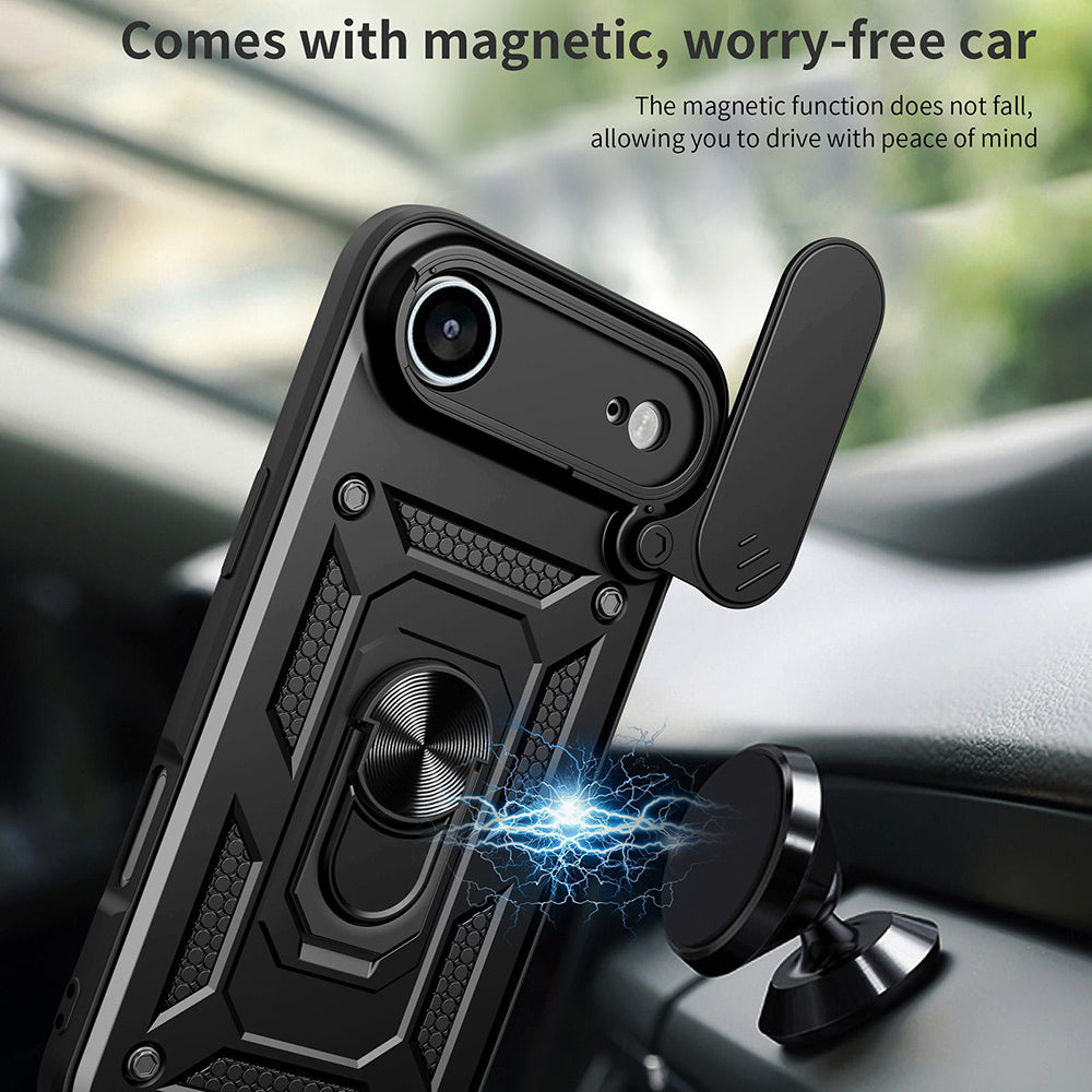 Case for Apple iPhone 17 Air, Techsuit, CamShield, Black
