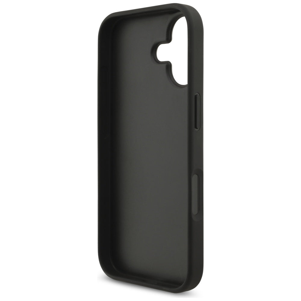 Hülle für Apple iPhone 17, Guess, 4G Big Logo, Schwarz