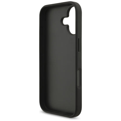Hülle für Apple iPhone 17, Guess, 4G Big Logo, Schwarz