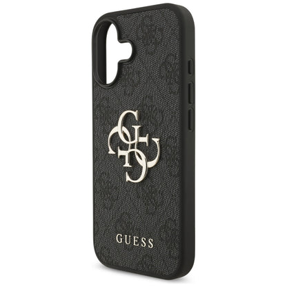 Hülle für Apple iPhone 17, Guess, 4G Big Logo, Schwarz