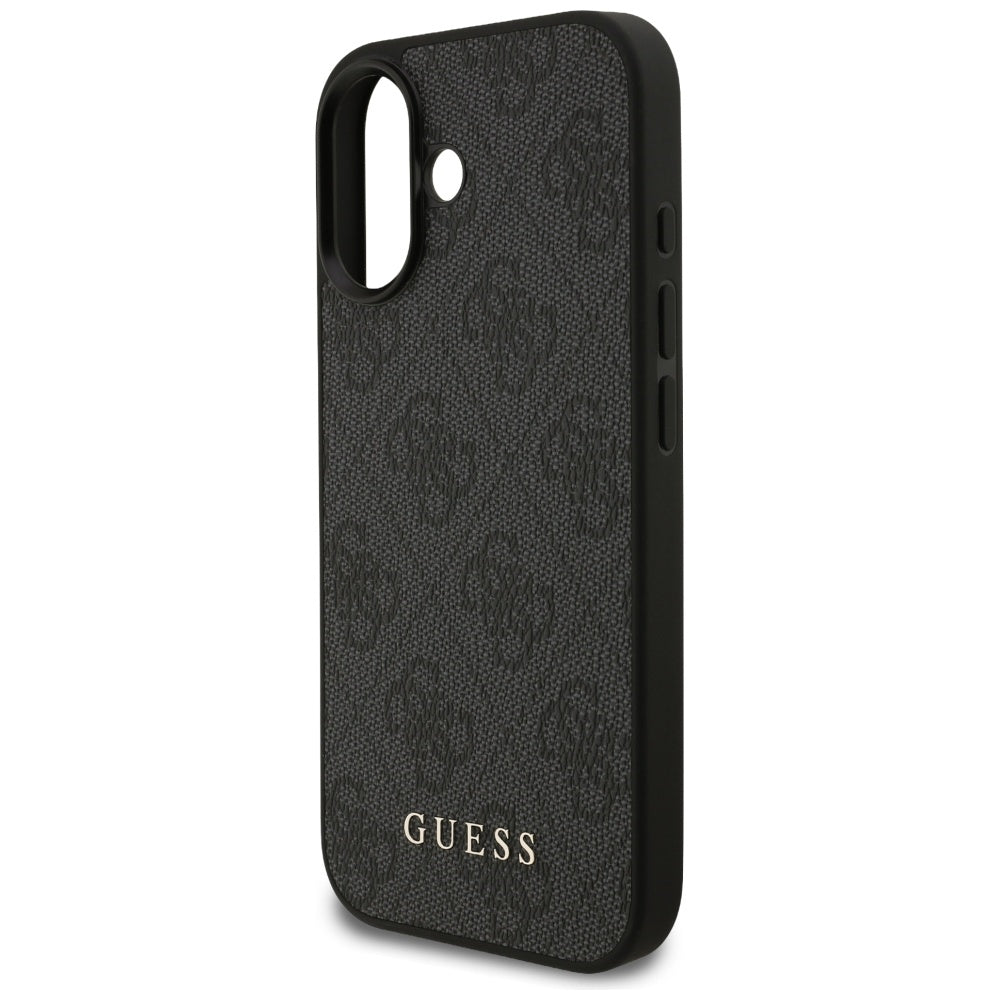 Hülle für Apple iPhone 17, Guess, 4G Classic, Schwarz