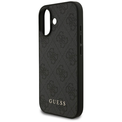 Hülle für Apple iPhone 17, Guess, 4G Classic, Schwarz