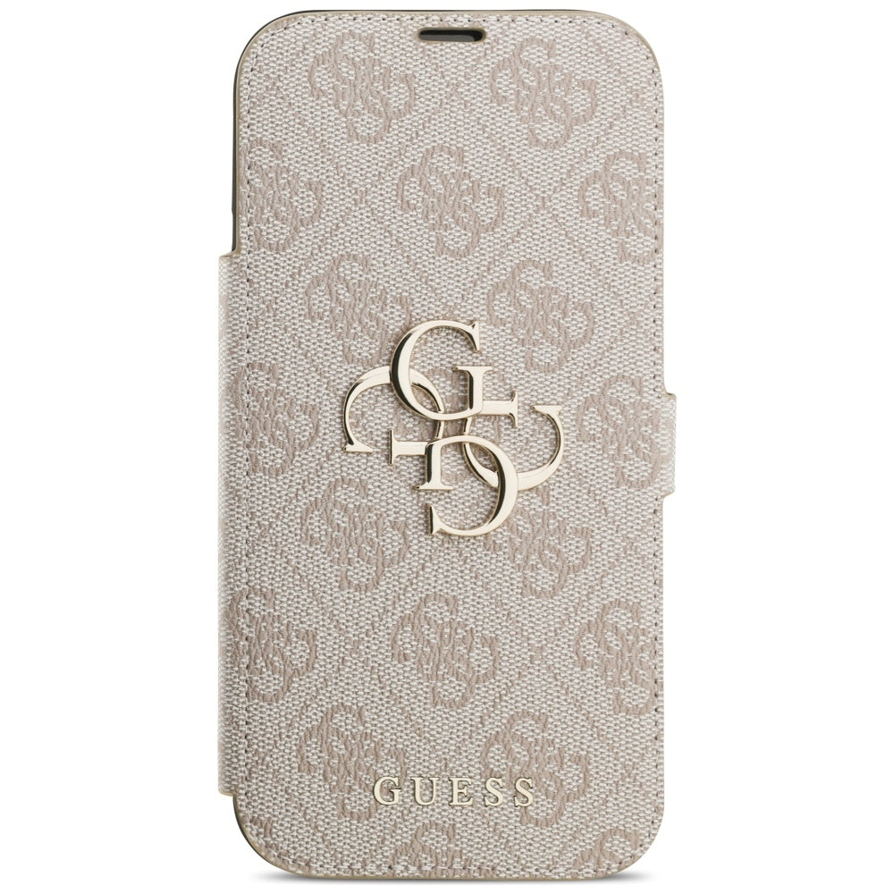 Hülle für Apple iPhone 17 Pro, Guess, 4G Metal Logo, Rosa