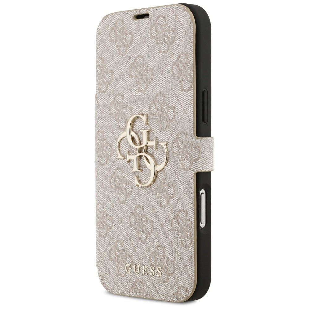 Hülle für Apple iPhone 17 Pro, Guess, 4G Metal Logo, Rosa