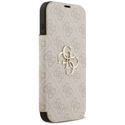 Hülle für Apple iPhone 17 Pro, Guess, 4G Metal Logo, Rosa