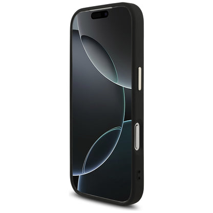 Hülle für Apple iPhone 17 Pro, Guess, Big 4G Logo Classic, Schwarz Gold