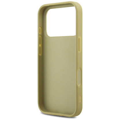 Hülle für Apple iPhone 17 Pro, Guess, Fixed Glitter Big 4G, Gold