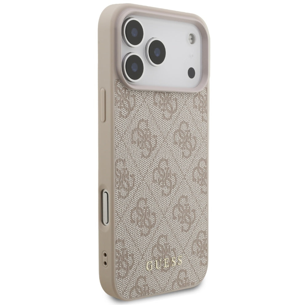 Case for Apple iPhone 17 Pro Max, Guess, 4G Classic, Pink
