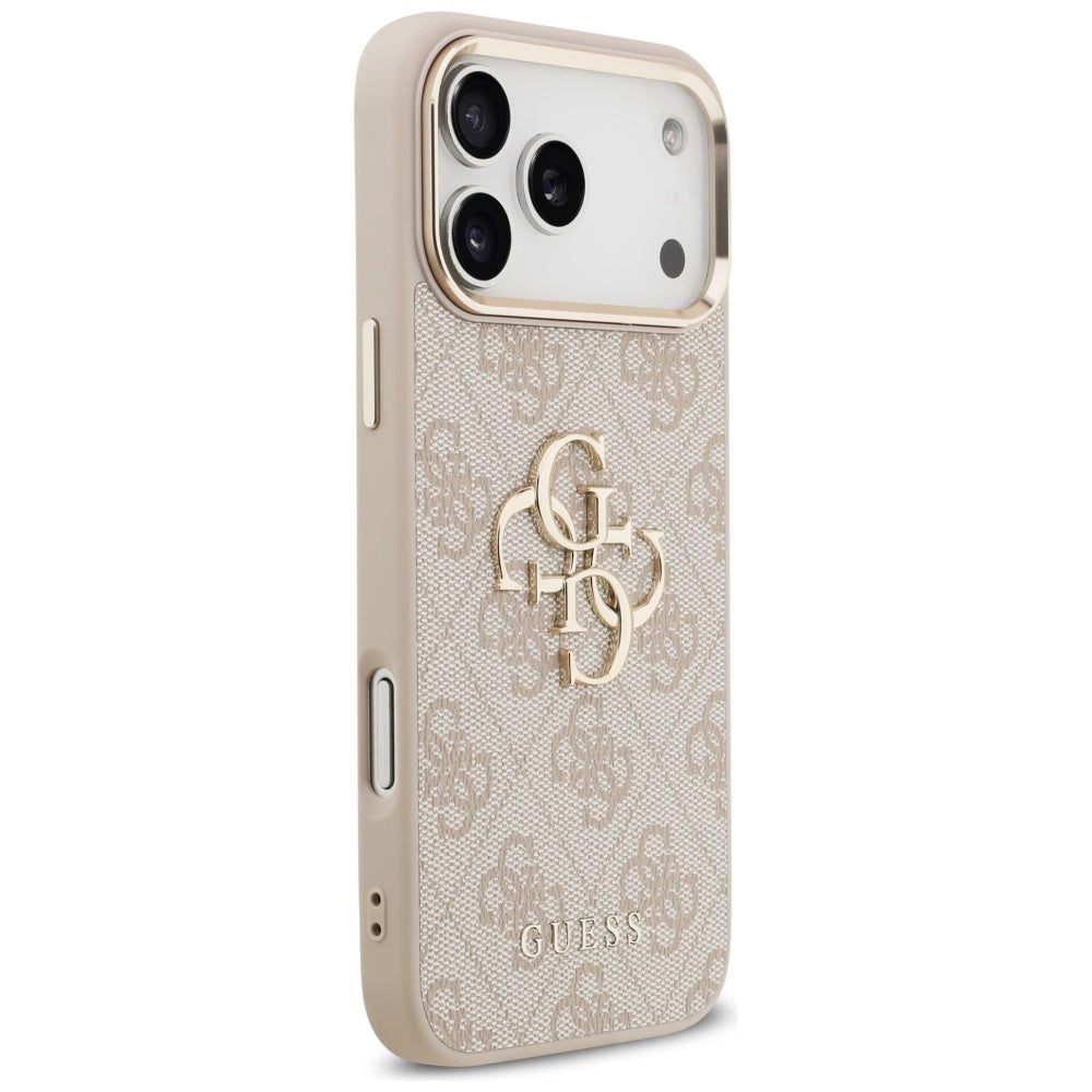 Hülle für Apple iPhone 17 Pro Max, Guess, Big 4G Logo Classic, Roségold