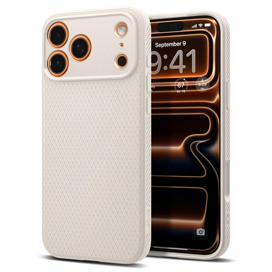 Hülle für Apple iPhone 17 Pro Max, Spigen, Liquid Air, Beige